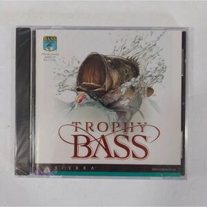 NIB Trophy Bass: All American Sports Series 1999 New Sealed Jewel Case PC Game